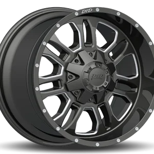 DTD – LT – Black – 17″x8.5″ 12mm – Summer Wheels – LT753901